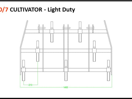 CULTIVATOR - LIGHT DUTY