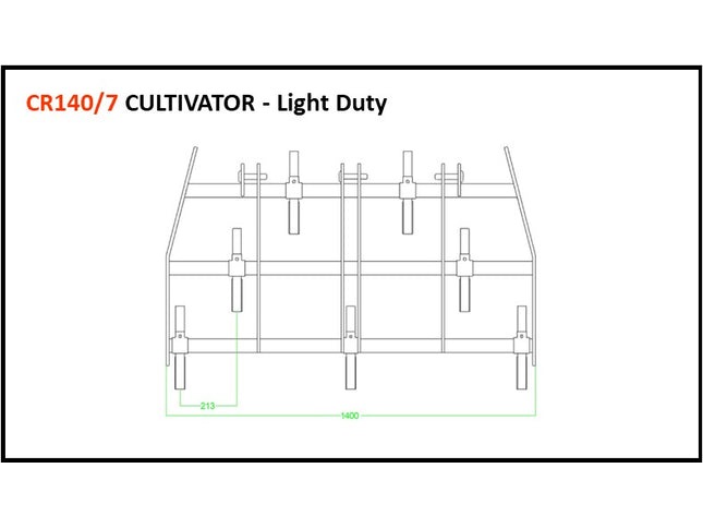CULTIVATOR - LIGHT DUTY