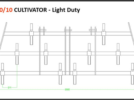 CULTIVATOR - LIGHT DUTY