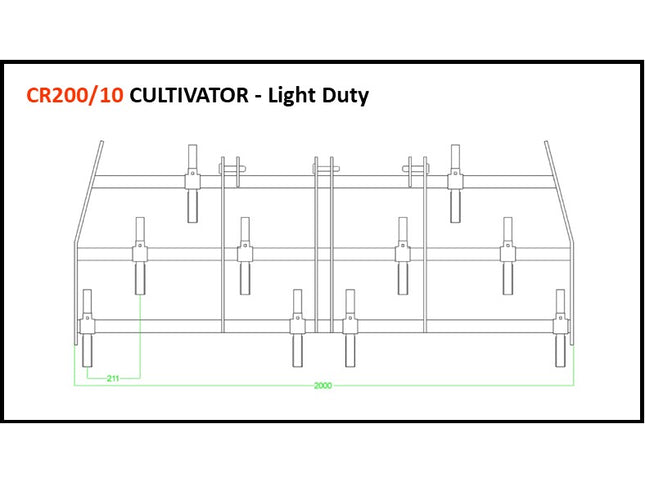 CULTIVATOR - LIGHT DUTY