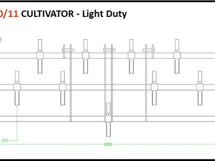 CULTIVATOR - LIGHT DUTY