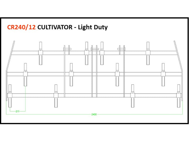 CULTIVATOR - LIGHT DUTY
