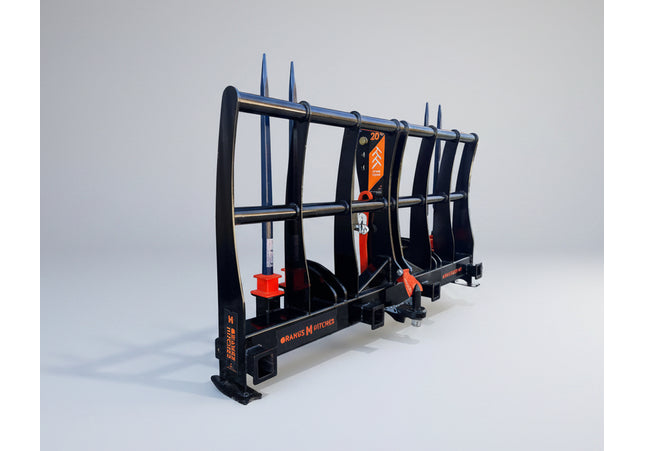 QUICK HITCH/QUAD BALE FORK - 13 & 20 Tonne Capacity Options