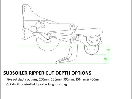 AERATOR SUBSOILER - HEAVY DUTY