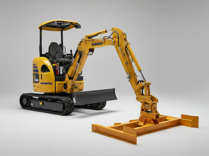 EXCAVATOR GRADER BEAM Scoop Model