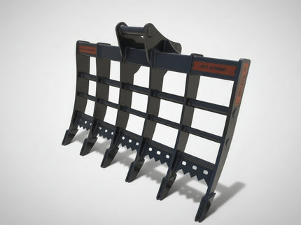 EXCAVATOR ROOT RAKE for 6-13 Tonne Machines