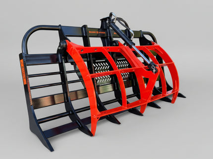 BRUSH GRAPPLE - 2.2m wide Tractor Front End Loader