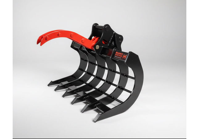 EXCAVATOR ROOT RAKE with CLAW for 1.7-3.5 Tonne Machines