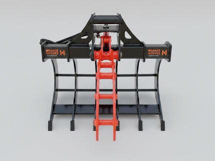 EXCAVATOR ROOT RAKE with CLAW for 1.7-3.5 Tonne Machines