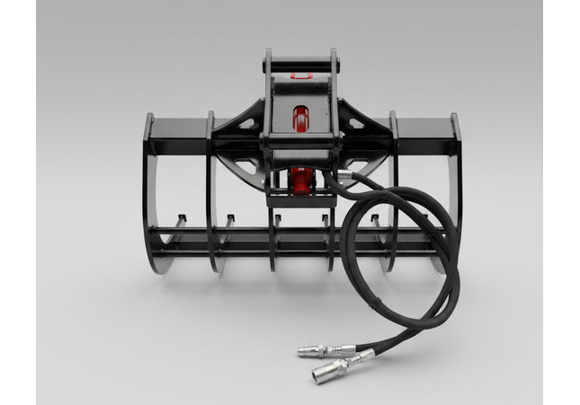 EXCAVATOR ROOT RAKE with CLAW for 1.7-3.5 Tonne Machines