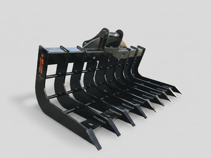 EXCAVATOR ROOT RAKE for 4-6 Tonne Machines