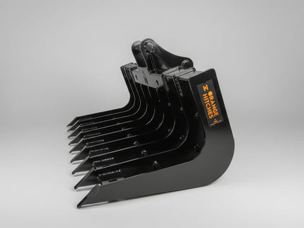 EXCAVATOR ROOT RAKE for 4-6 Tonne Machines