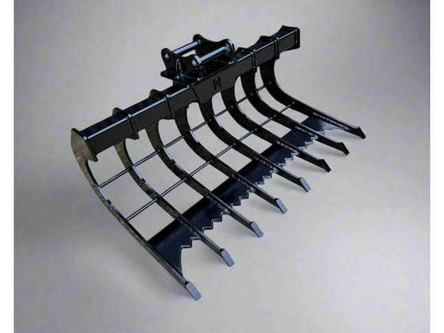 EXCAVATOR ROOT RAKE for 1.7-3.5 Tonne Machines