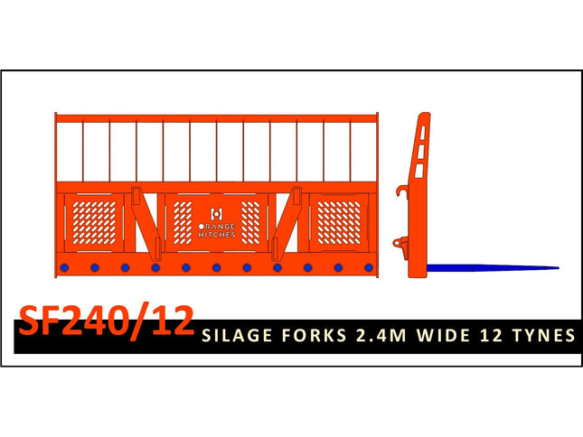 SILAGE FORKS - Heavy Duty