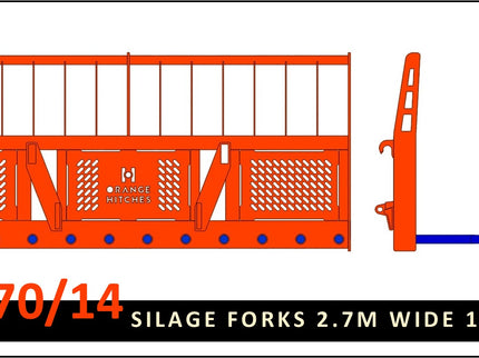 SILAGE FORKS - Heavy Duty