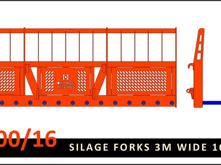 SILAGE FORKS - Heavy Duty