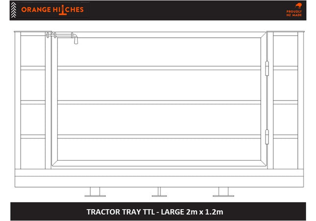TRACTOR TRAYS - Three Point Linkage